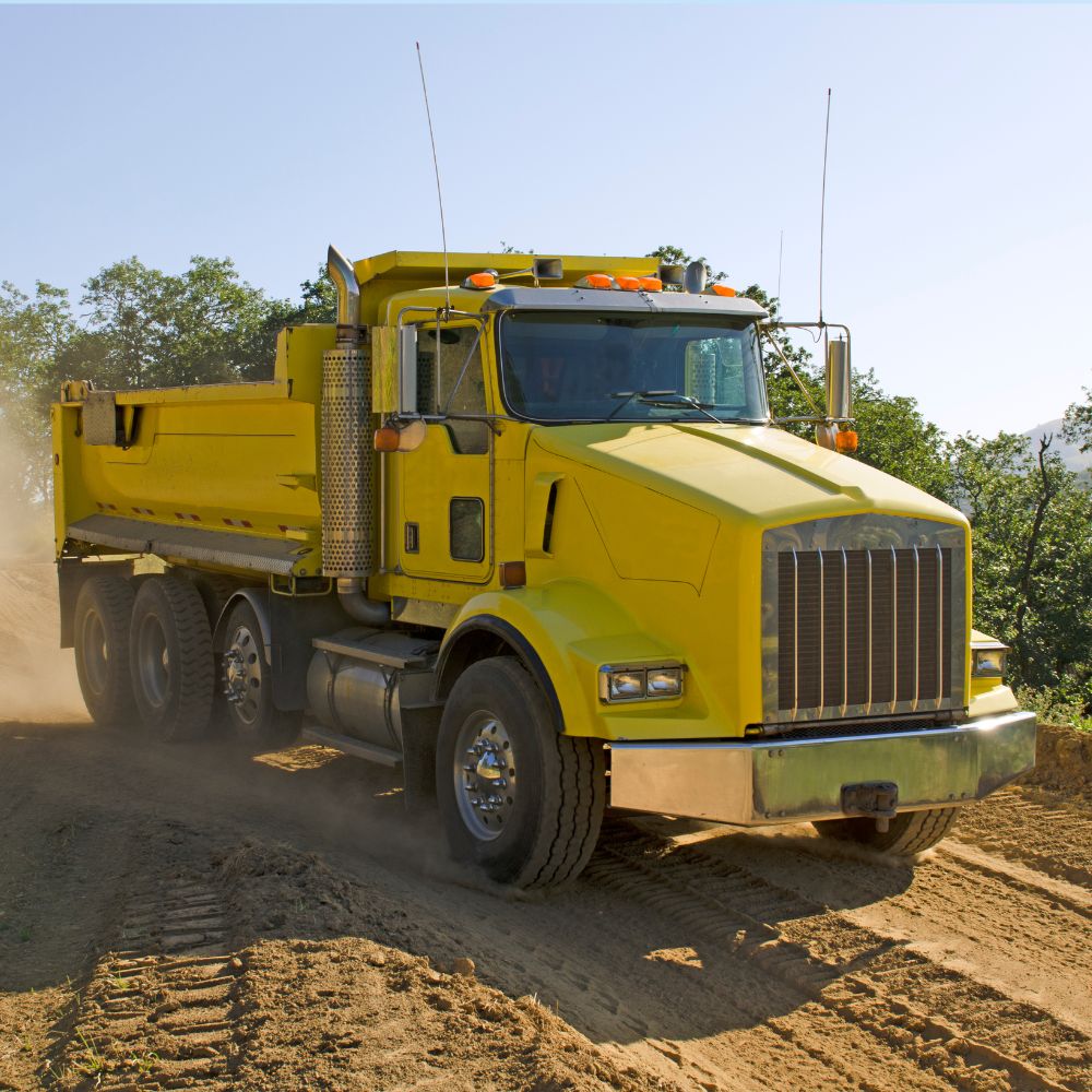 yellow truck